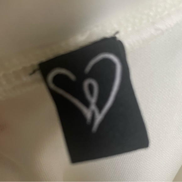 Windsor All About The Lace Skater Dress In Ivory. Pre-Owned. - Picture 5 of 9